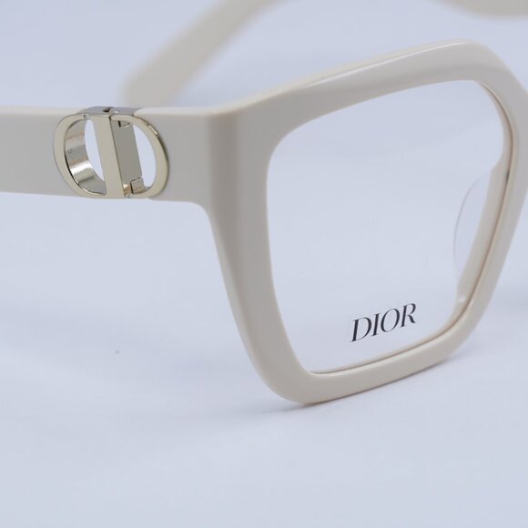 🕶️ New Dior 30MONTAIGNEO S1I 9500 Eyeglasses - Shiny White Frame - Picture 4 of 10